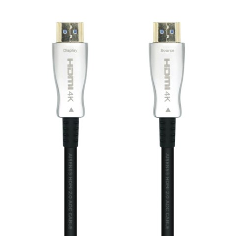 HDMI Cable Aisens A148-0377 Black 15 m