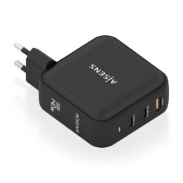 Wall Charger Aisens Black 140 W (1 Unit)