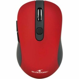 Mouse Bluestork M-WL-OFF60-RED Black/Red