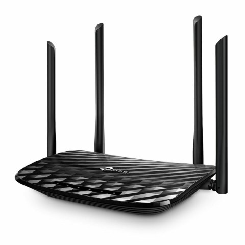 Router TP-Link ARCHER C6 300 Mbit/s Black Wi-Fi Wi-Fi 5 GHz RJ45 Ethernet LAN