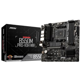 Motherboard MSI B550M PRO-VDH AMD B550 AMD AM4